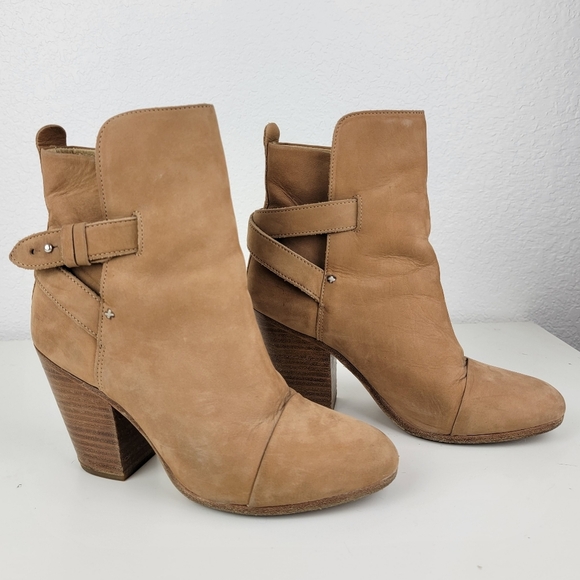 Rag & Bone Kinsey Bootie Camel Brown 37.5 - Picture 3 of 14